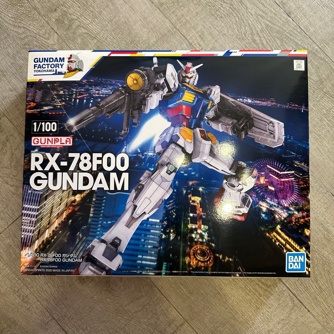 全新未開封橫濱高達MG GUNDAM FACTORY YOKOHAMA RX-78F00, 興趣 全新未開封橫濱高達MG GUNDAM FACTORY YOKOHAMA RX-78F00, 興趣