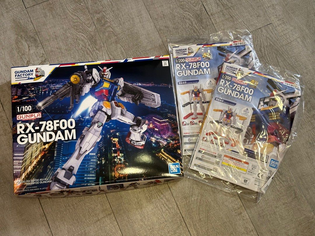 全新未開封橫濱高達MG GUNDAM FACTORY YOKOHAMA RX-78F00, 興趣 全新未開封橫濱高達MG GUNDAM FACTORY YOKOHAMA RX-78F00, 興趣