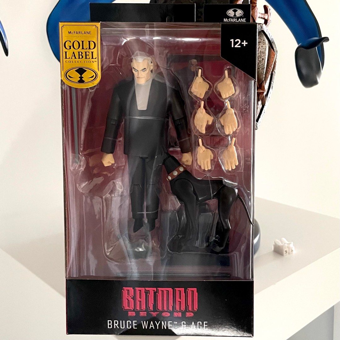 全新現貨 Batman Beyond Animated 25th Anninversary 6 Inch Figure Bruce Wayne with ace the Bathound