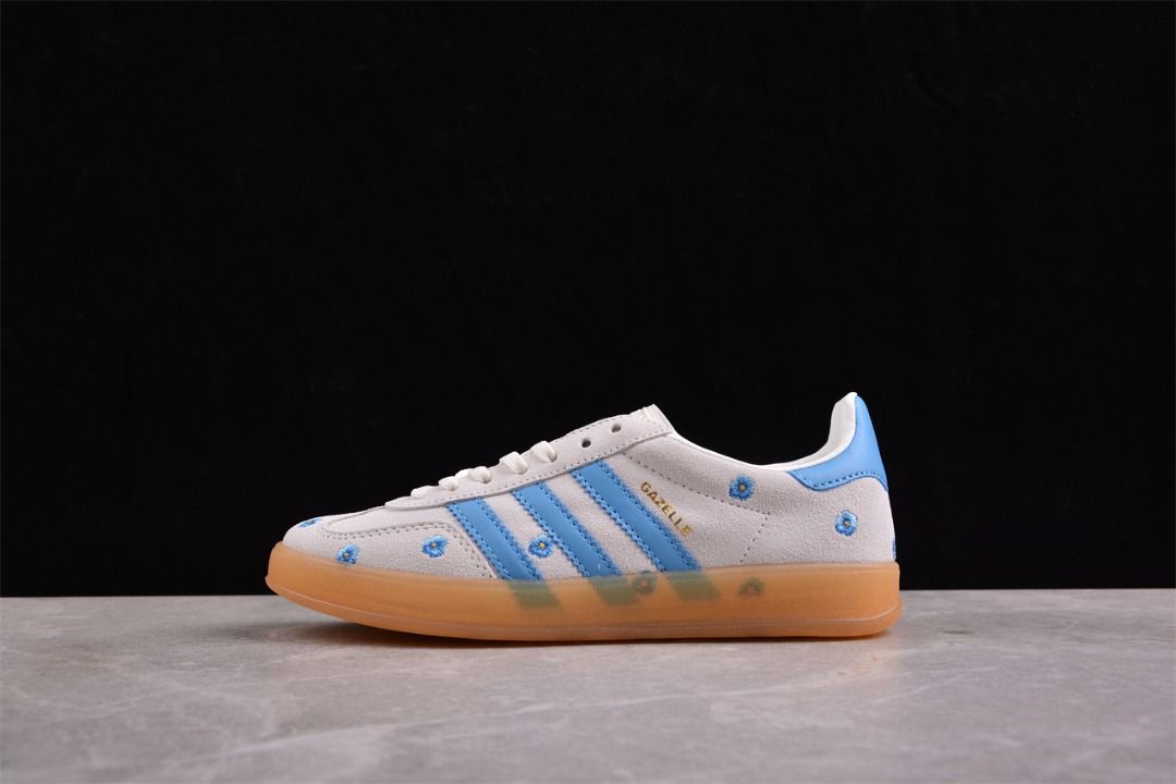 Adidas blue floral shoes best sale