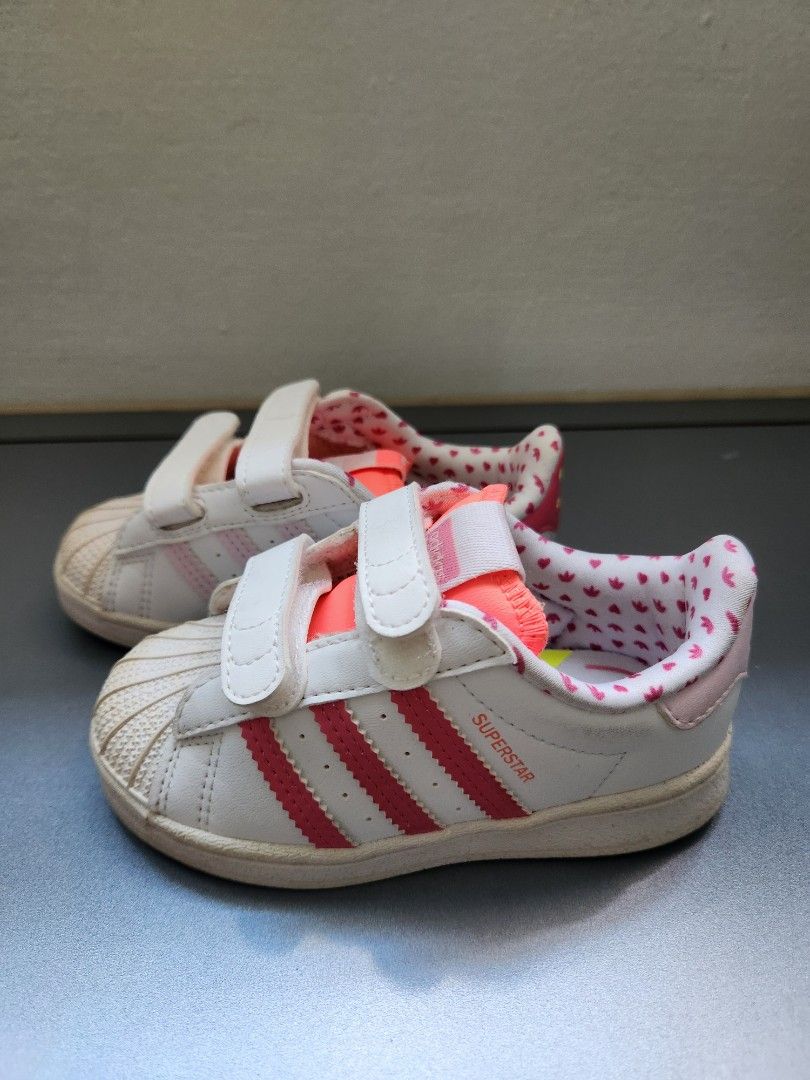 Adidas Superstar Kids Pink US6.5K, Babies & Kids, Babies & Kids Fashion on  Carousell