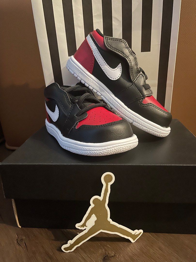 Air Jordan 1 Low kids neg Men s Fashion Footwear Sneakers on Carousell