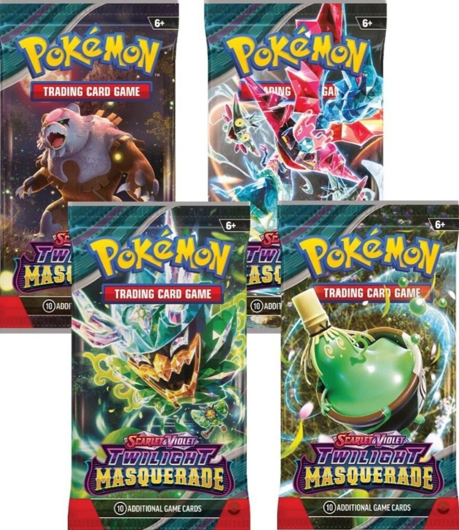 All Scarlet & Violet era packs (read description), Hobbies & Toys, Toys &  Games on Carousell