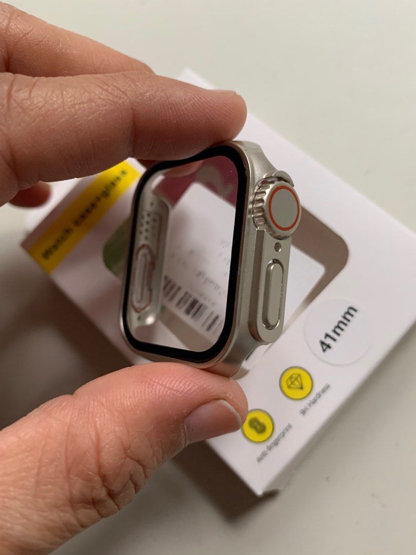 Apple watch series 7 41mm case (Category: Men's Watches) located in Batangas. Submitted by ishield21 (Listing ID 1312313257, Image 1). Description: Actual photo posted Perfect case if you want to chage the look of your apple watch to ultra .