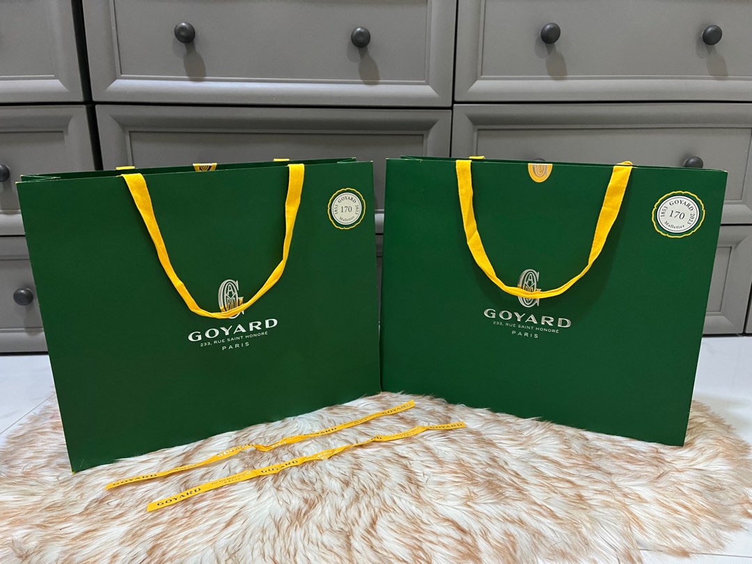 Authentic Goyard Paperbag with Ribbon Luxury Bags Wallets on Carousell