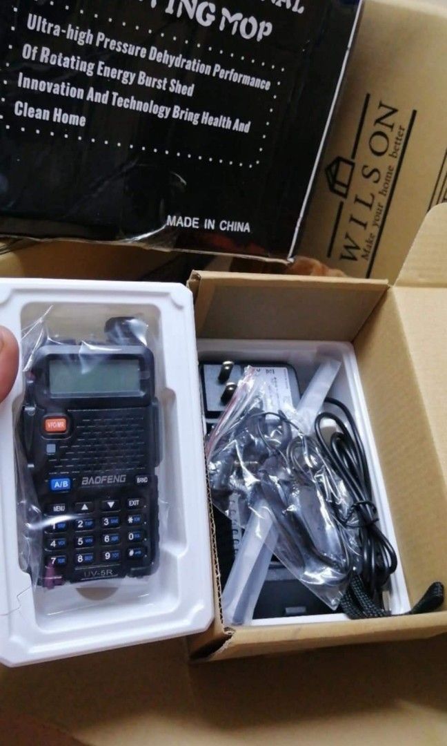 BAOFENG WALKIE TALKIE (Category: Walkie-Talkie) located in Quezon City. Submitted by fconnie15407950 (Listing ID 1312411901, Image 2). Description: .