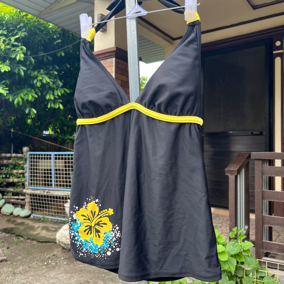 Black padded tankini (Category: Bikinis & Swimsuits) located in Dinalupihan. Submitted by 6ickomode (Listing ID 1312325208, Image 1). Description: 🏷️ bikini swimwear tankini padded.