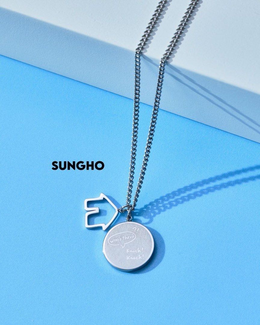 BOYNEXTDOOR リウ NECKLACE SILVER BOYNEXTDOOR 2nd ANNIVERSARY '2025 DOORJANCHI' Official Merch