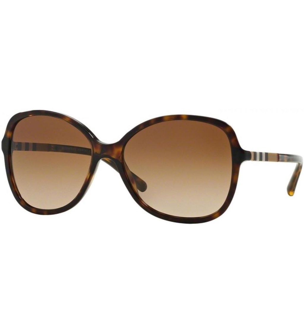 Burberry Sunglasses Tortoiseshell Dark Havana Plastic Square Sunglasses Brown Gradient Lens Dark Havana Brown Gradient 58 16 140 Women s Fashion Watches Accessories Sunglasses Eyewear on Carousell