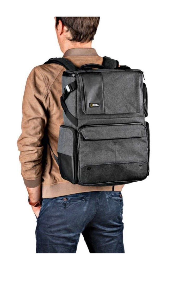Camera Backpack (Category: Camera Bags & Carriers) located in Singapore. Submitted by yongsanfoo (Listing ID 1312422196, Image 1). Description: Product Features: Fits DSLR with 70-200 f/2.8 attached and up to 5 lenses Customisable dividers fit DJI Mavic Pro/Platinum kit Accommodates 15” laptop Rear access for maximum security Manfrotto Protection System absorbs shock & protects kit The new Walkabout camera bag collection is your perfect urban com