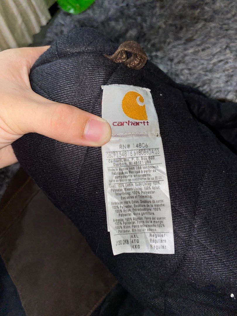 Carhartt Active Duck Jacket 130 DKB Men s Fashion Tops Sets Hoodies on Carousell