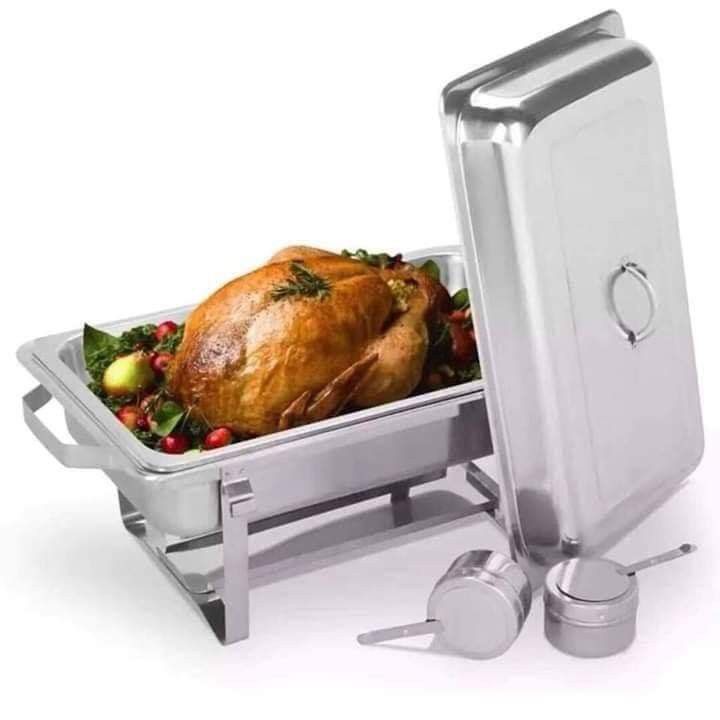 Chaffing Dish 11L (Category: Food Organization & Storage) located in Manila. Submitted by yzlshop (Listing ID 1312300478, Image 1). Description: Brand new We offer COD , same day delivery within metro manila via Lalamove/Grab pm for more info. thank you!.