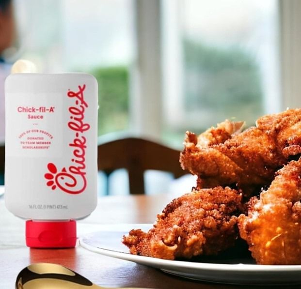 Chick-fil-A Sauces 473ml (Category: Packaged & Instant Food) located in Makati City. Submitted by fourwaysonlineph (Listing ID 1312457429, Image 3). Description: Chick-fil-A Sauce 473ml 100% Original and Authentic Imported from USA EXPIRATION: 2024 December 16 More sauce for the sharing. Bring home Chick-fil-A's most iconic sauces. Chick-fil-A sauce is a favorite with notes of honey mustard and a smokey tang for a rich and bold flavor. Delicious 