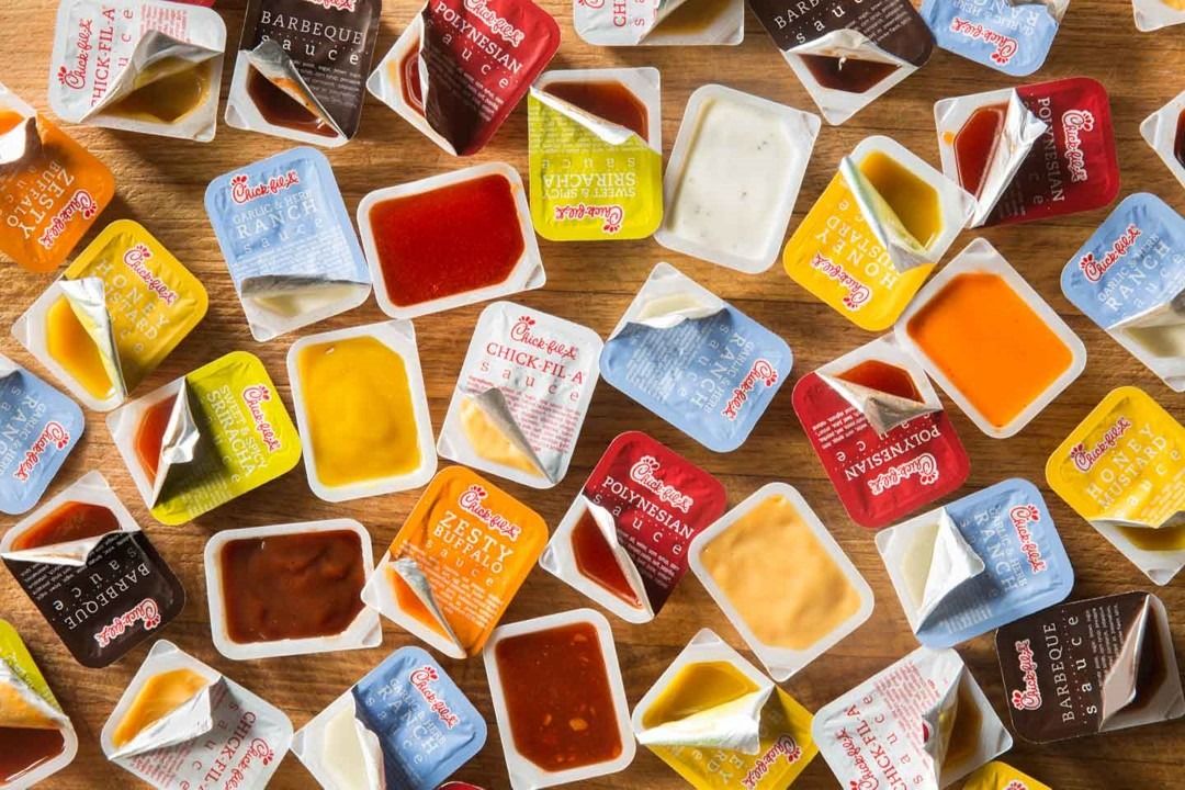 Chick-fil-A Sauces 473ml (Category: Packaged & Instant Food) located in Makati City. Submitted by fourwaysonlineph (Listing ID 1312457429, Image 2). Description: Chick-fil-A Sauce 473ml 100% Original and Authentic Imported from USA EXPIRATION: 2024 December 16 More sauce for the sharing. Bring home Chick-fil-A's most iconic sauces. Chick-fil-A sauce is a favorite with notes of honey mustard and a smokey tang for a rich and bold flavor. Delicious 