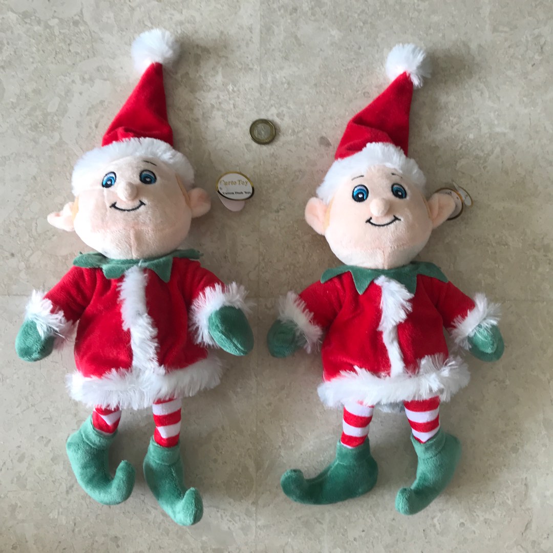 Stuffed elves bulk new arrivals