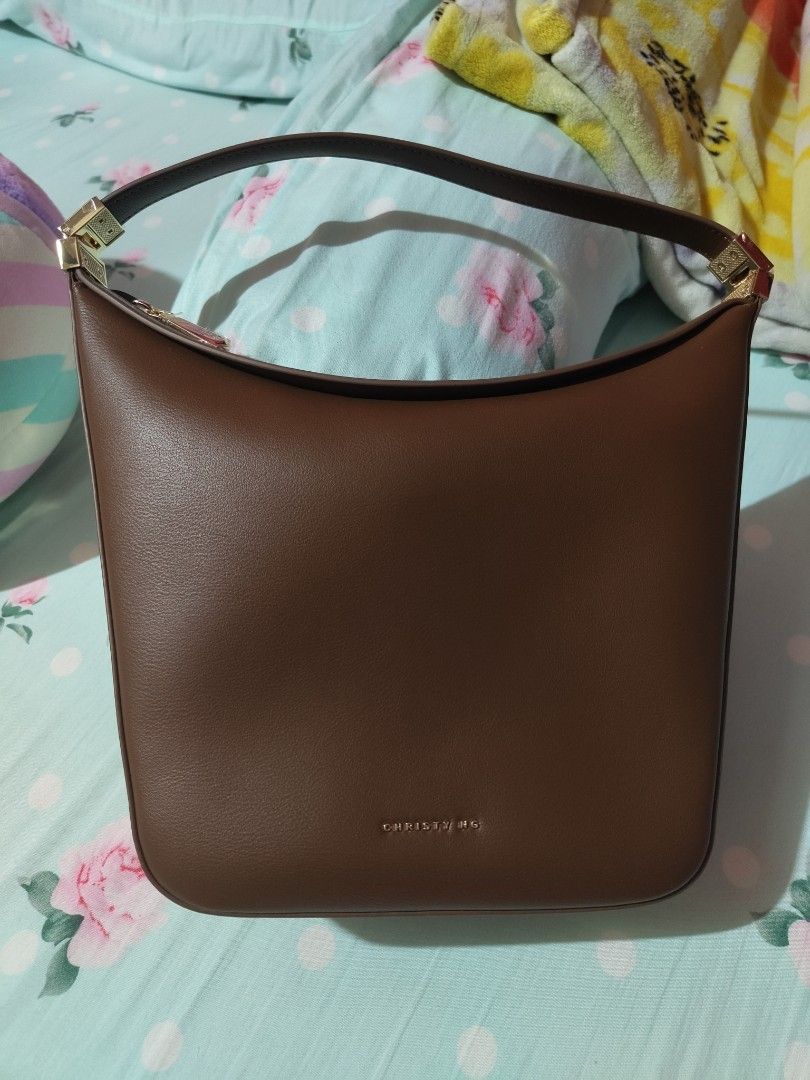 Christy Ng Paisley Shoulder Bag in Brown