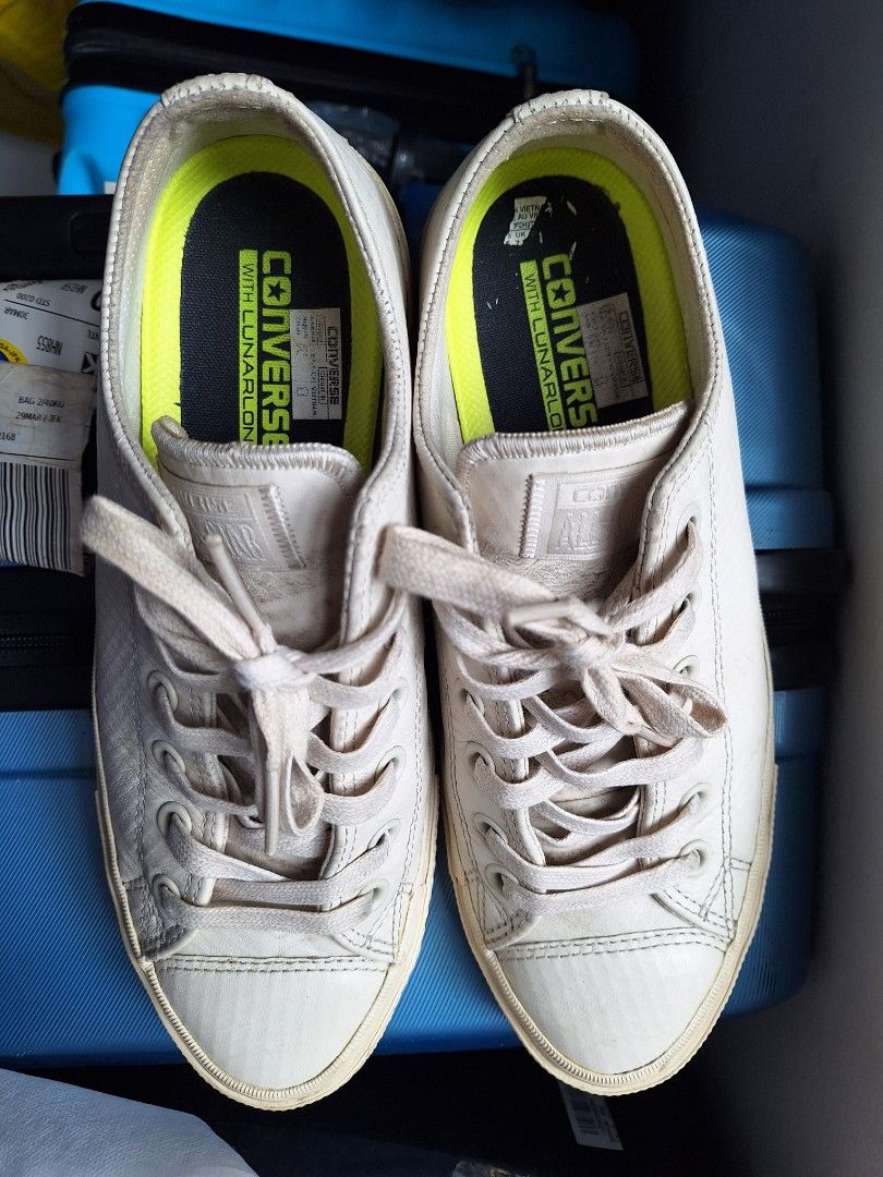 Converse with Lunarlon, Fesyen Wanita, Sepatu di Carousell