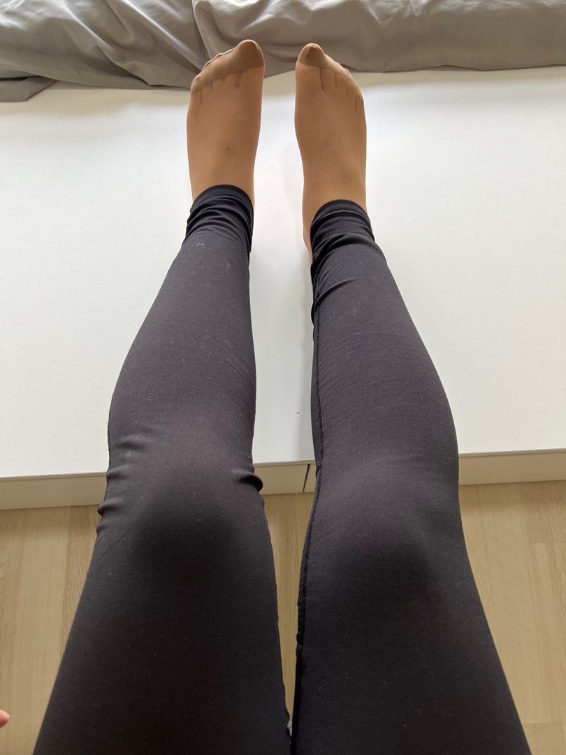 Decathlon Thin Fleece Winter Leggings Women s Fashion Bottoms Jeans Leggings on Carousell
