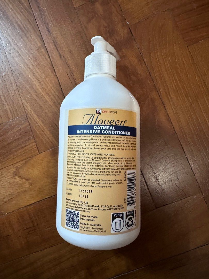 Aloveen oatmeal conditioner 500ml clearance