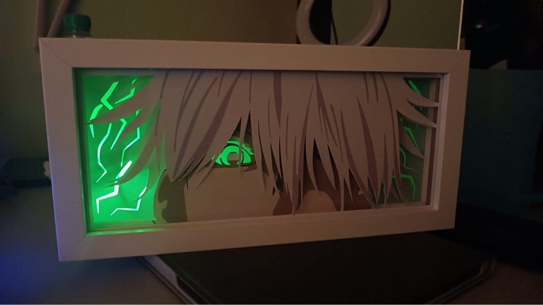 Devil Light Box - Satoru Gojo, Furniture & Home Living, Lighting & Fans