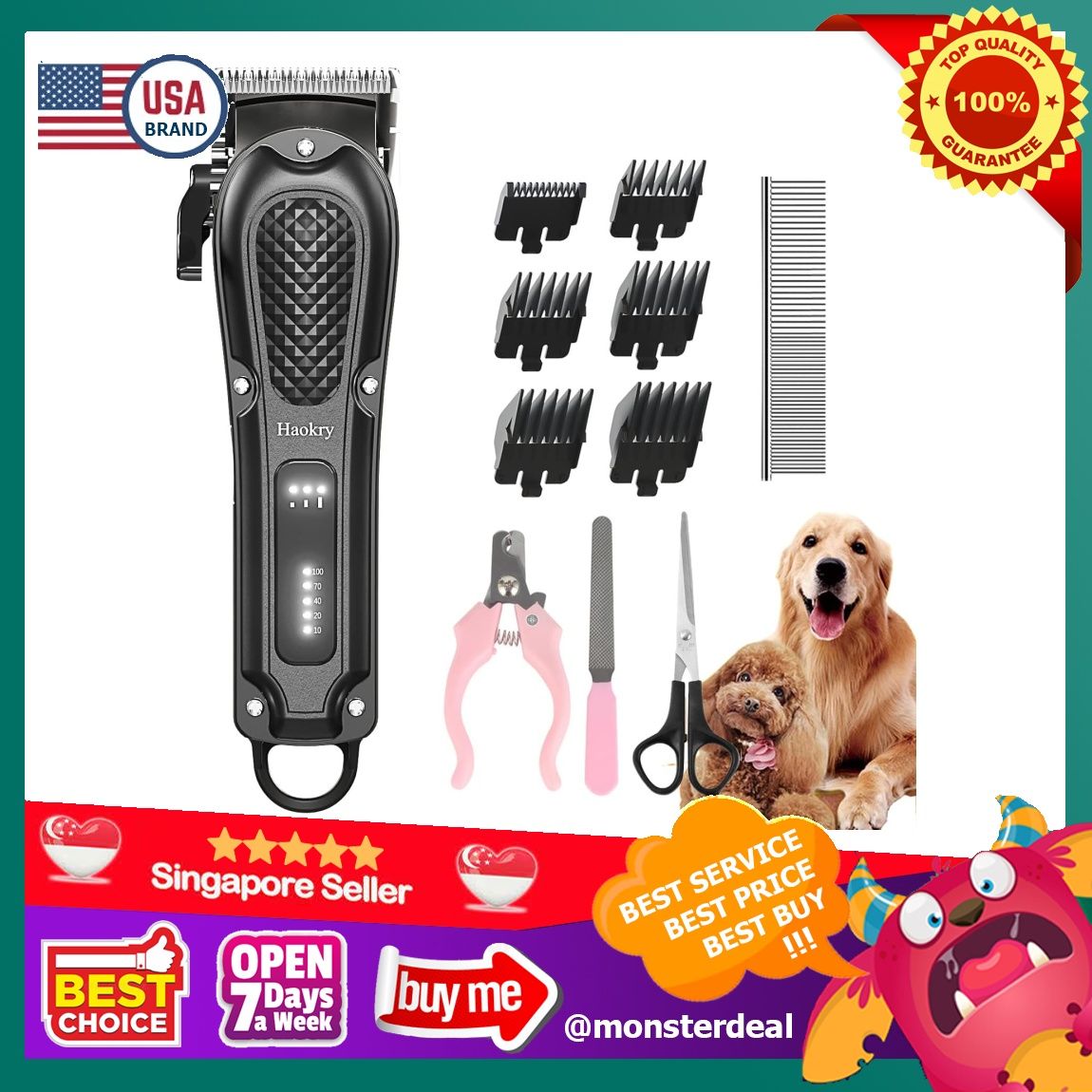 Best professional dog grooming tools sale