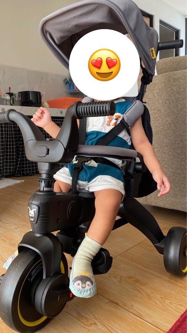 Doona Liki Trike S3 Sepeda Dorong Roda Tiga Stroller Anak Bayi