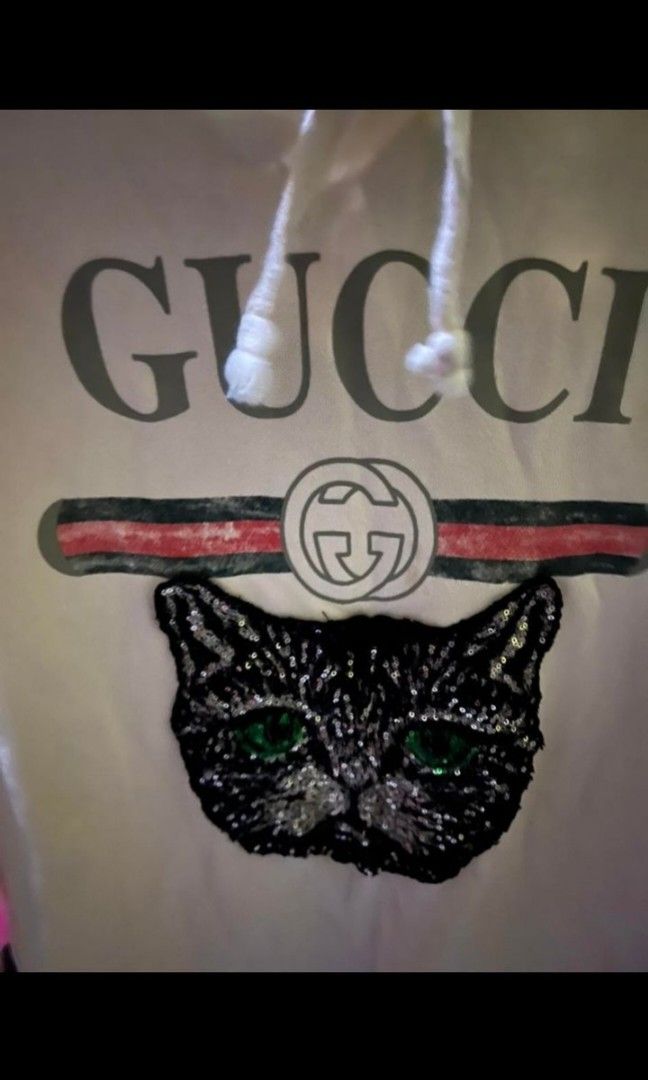 Gucci cat hoodie on sale