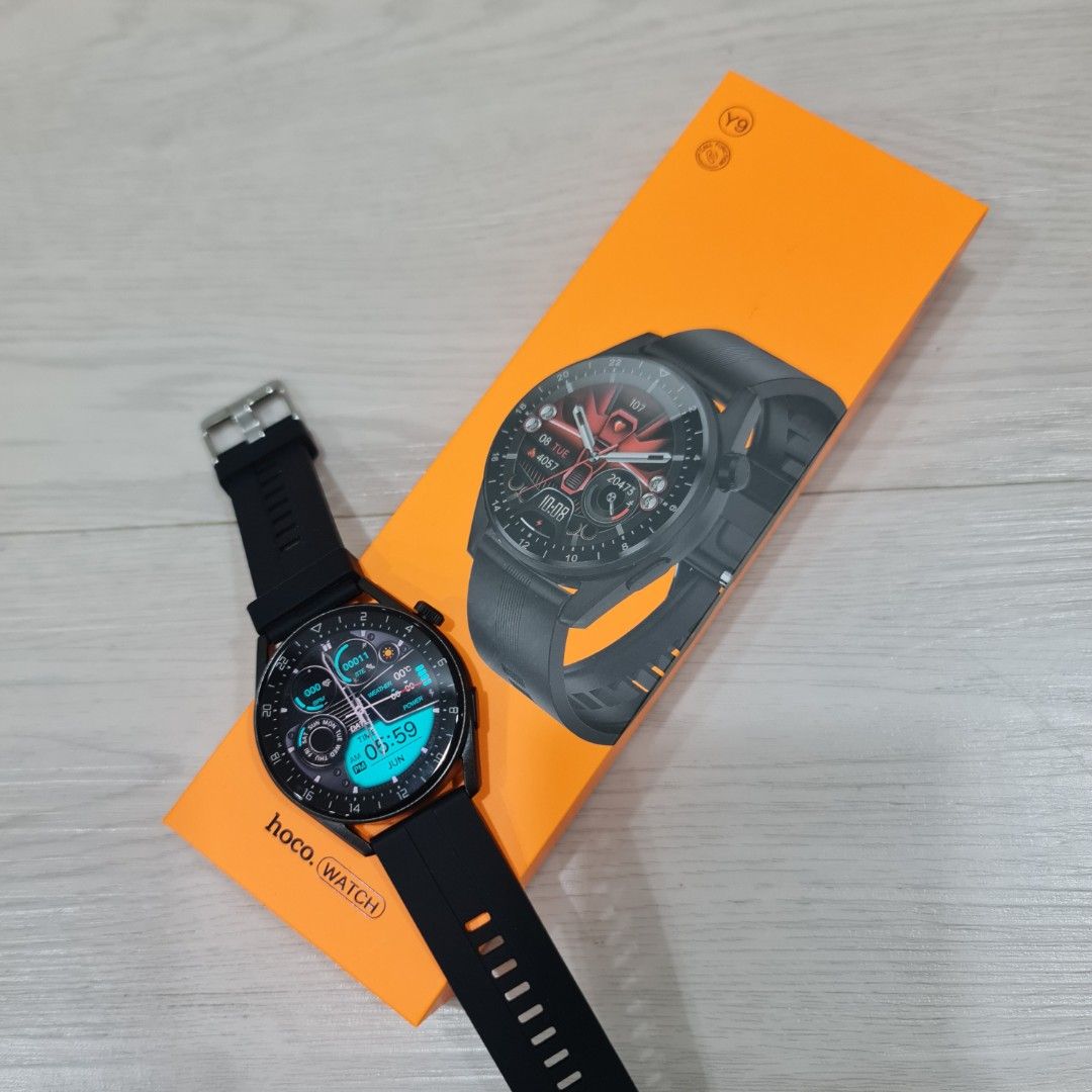 Hoco Y9 smart watch, Mobile Phones & Gadgets, Wearables & Smart Watches ...