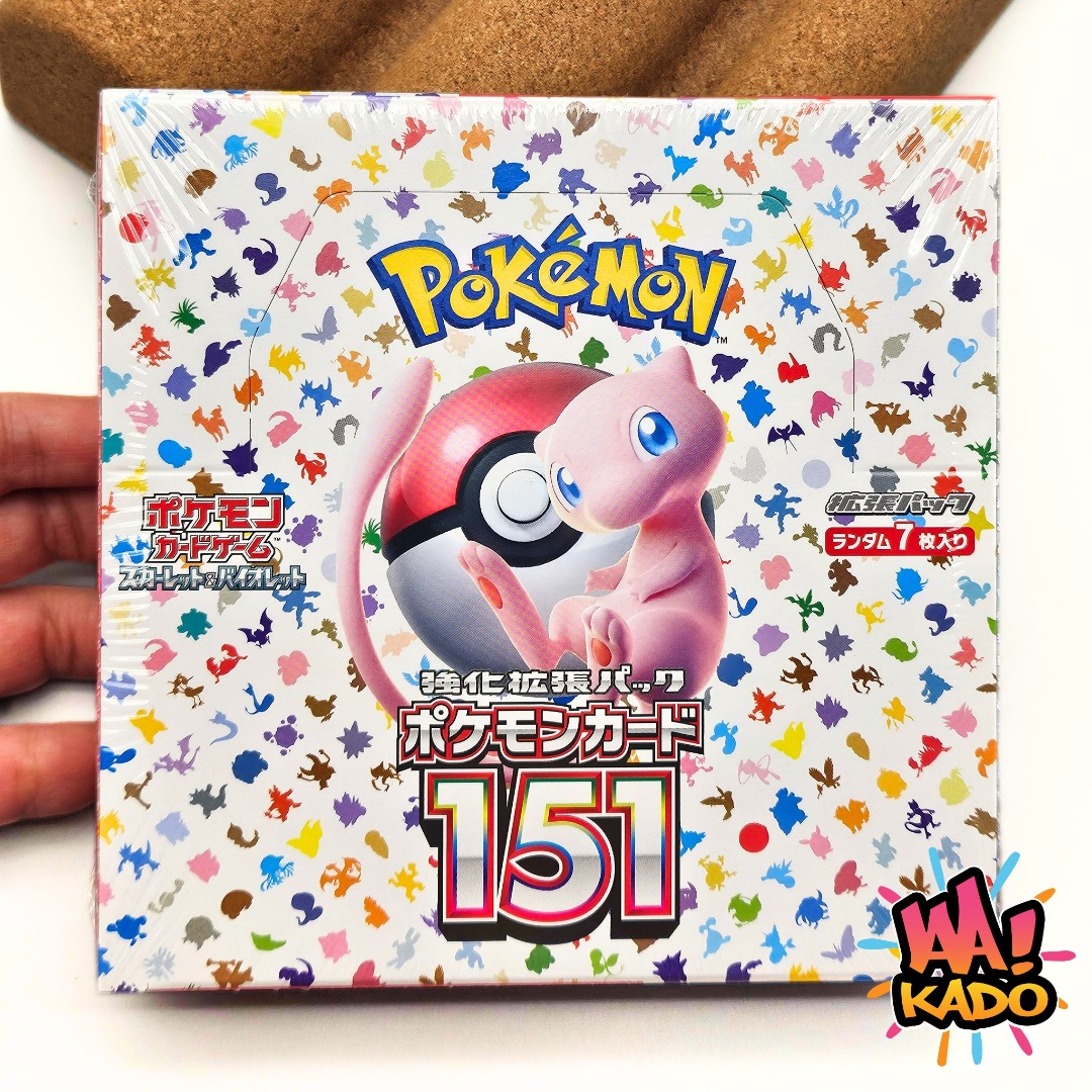 INSTOCK] Japanese Pokemon TCG sv2a 151 Booster box Shrink wrapped