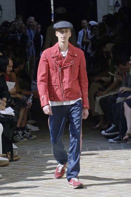 Junya Watanabe S/S'07 Nylon Tape Pants (Category: Trousers) located in Paranaque City. Submitted by _baclarancartel (Listing ID 1312347931, Image 1). Description: Junya Watanabe S/S'07 Nylon Tape Pants Sz Small fits 32-34 Check measurements 9/10 Condition Waist: 17 Inseam: 29.5 Leg Opening: 8 Front Rise: 11 Thigh: 12 Knee: 9.5.