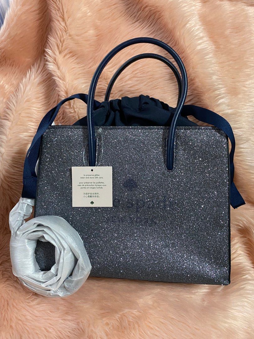 Kate spade glitter shopper top