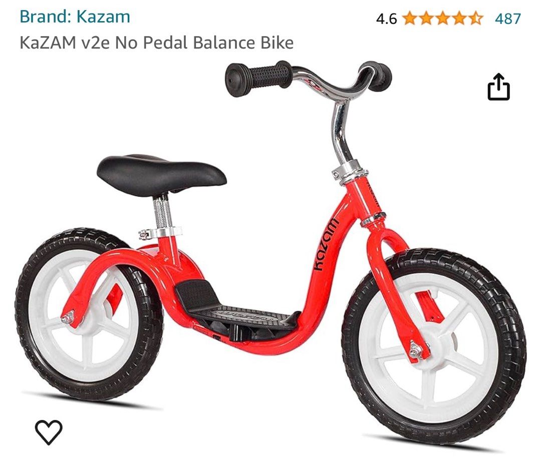 Kazam balance bike Sports Equipment Bicycles Parts Bicycles on Carousell