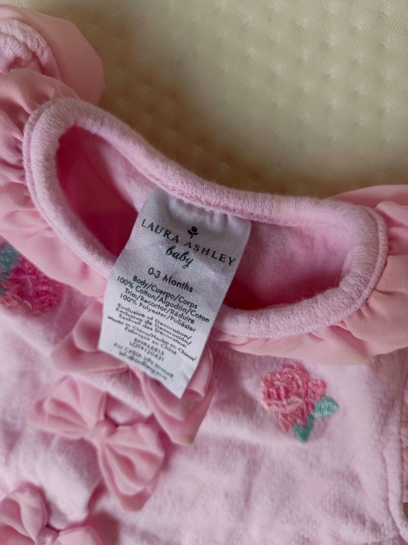 Laura Ashley Baby Romper Babies Kids Babies Kids Fashion on Carousell
