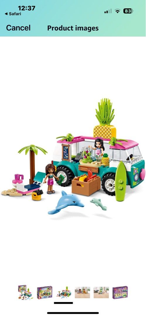 LEGO Friends 41397 Juice Truck Building Kit Hobbies Toys Toys Games on Carousell