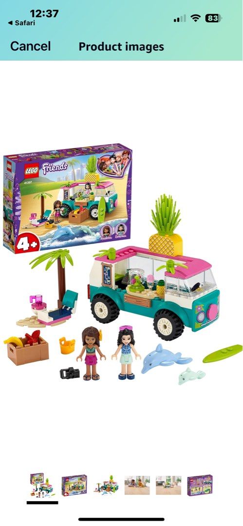 LEGO Friends 41397 Juice Truck Building Kit Hobbies Toys Toys Games on Carousell