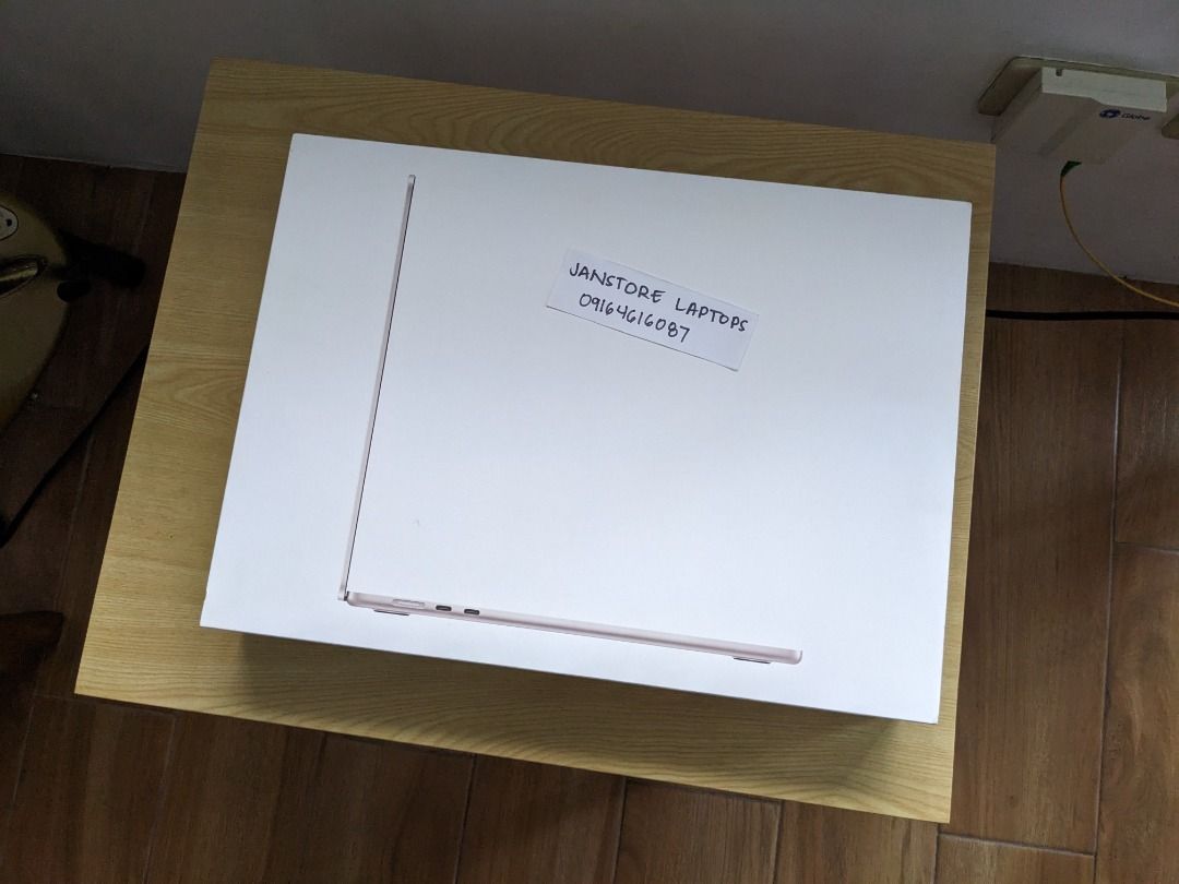 Macbook Air 15 2024 Apple M3 8GB 256SSD (Category: Laptops & Notebooks) located in Quezon City. Submitted by janstore-computer-trading (Listing ID 1312376675, Image 2). Description: Model : Macbook Air 15 inch M3 2024 Condition : Slightly Used , Good As New , Complete with Box Price : 64,500 (Battery Cycle 8 Only - Warranty up to 5/2025) Specs Processor : Apple M3 Chip Ram : 8GB Unified Memory Storage : 256 GB SSD Screen size : 15.3 inch Liquid R