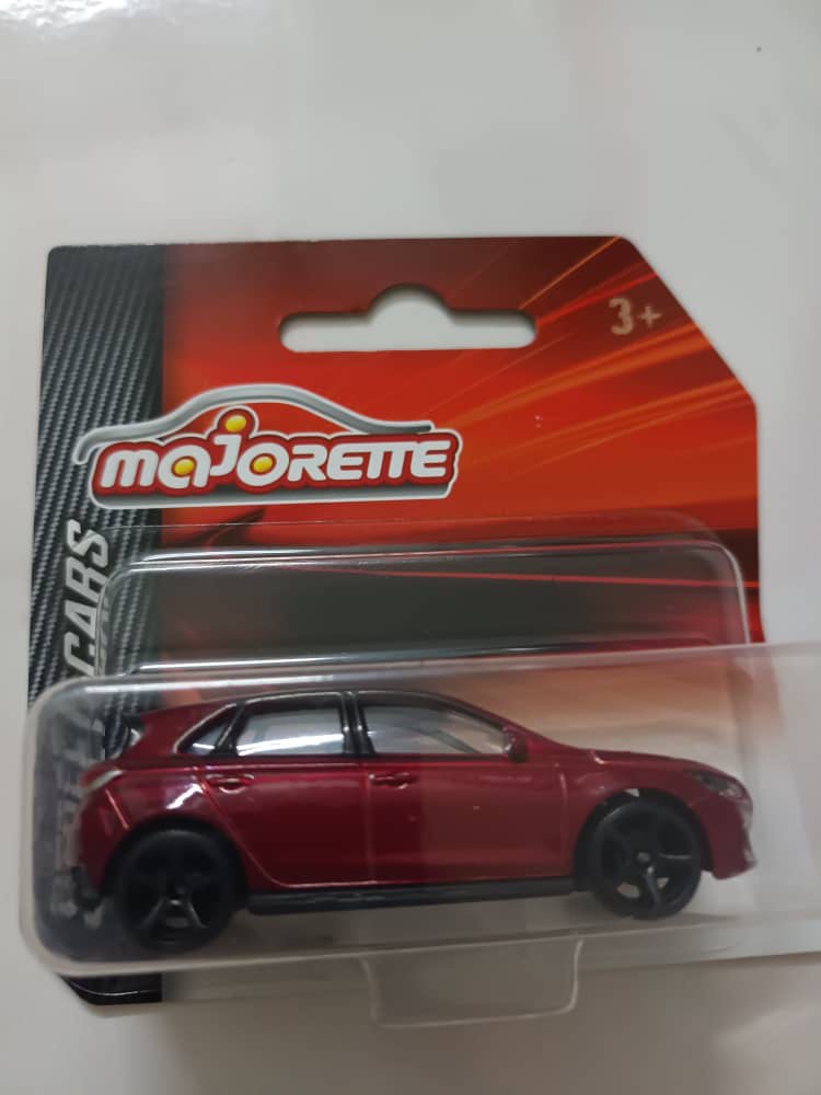Voiture Miniature Majorette Hyundai I30N Rouge - 1/64, Neuf Sans Emballage