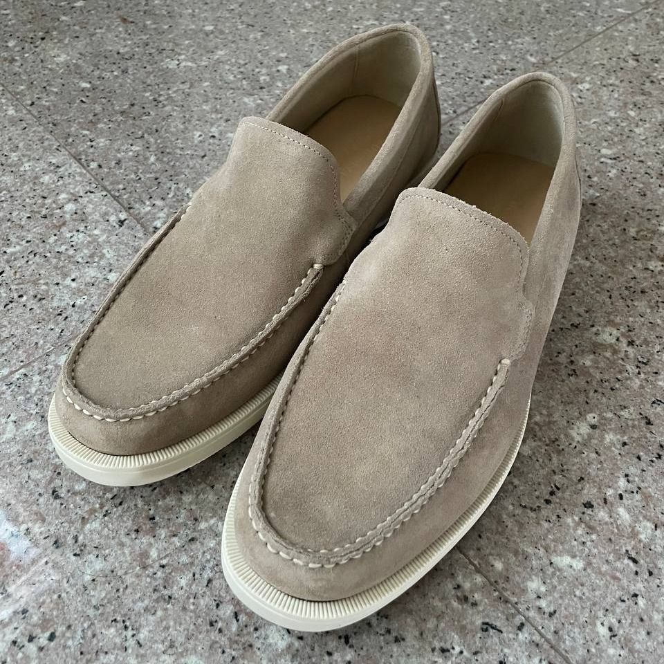 M&s mens suede loafers hotsell