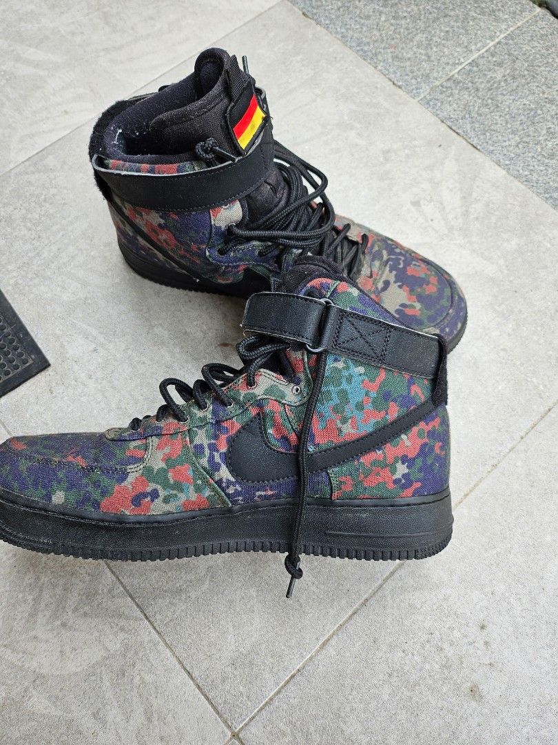 Nike Air Force 1 07 LV8 High Germany Fesyen Pria Sepatu Sneakers di Carousell