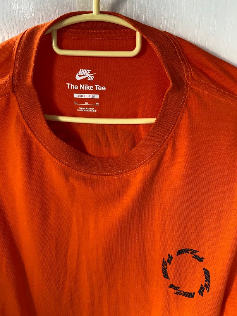 Nike SB orange t shirt T shirt Carousell