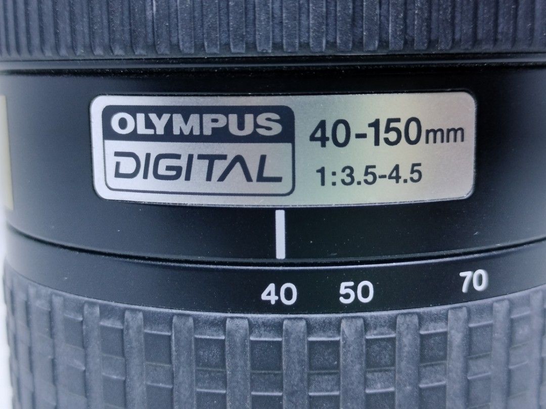 olympus 40-150 mm lens (Category: Lens & Kits) located in Manila. Submitted by ultimogizmos (Listing ID 1312430538, Image 2). Description: olympus 40-150 mm lens for olympus dslr slight fungus wont affect performance unit lens hood front and rear cap last price.