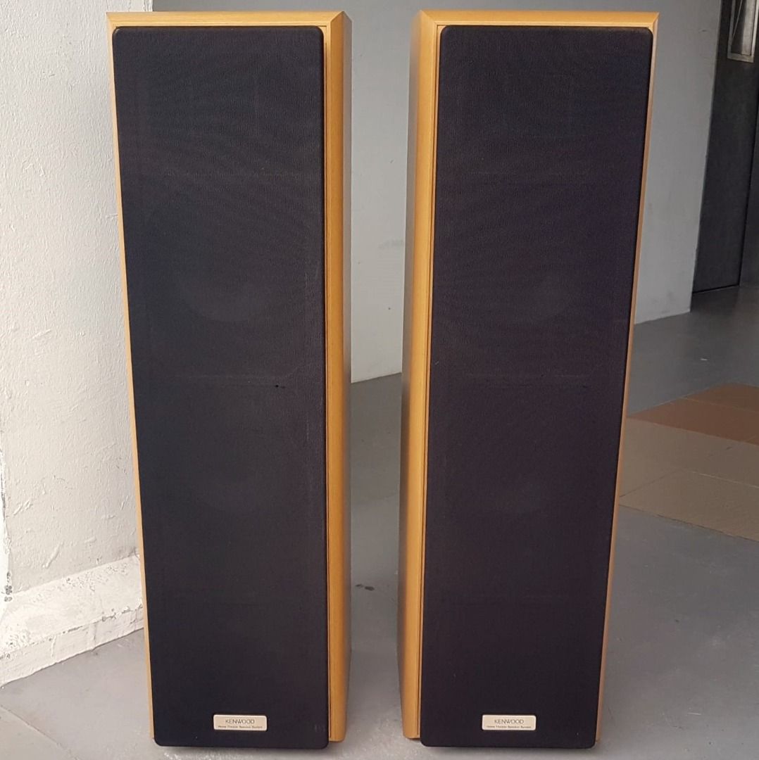 Original KENWOOD 3-Way Speaker System, JAPAN, Model LS-V320-W