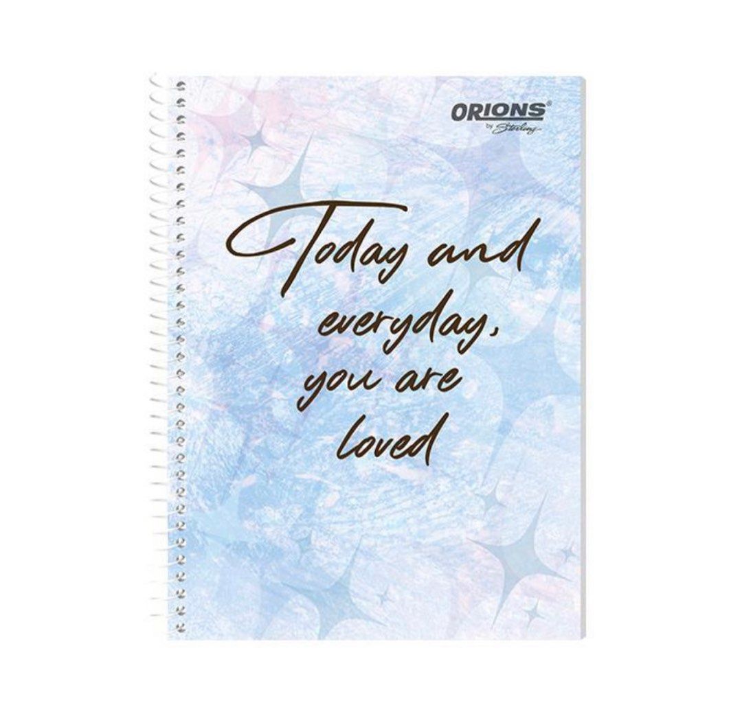 Orions Shimmer Spiral Notebooks Set of 10, Hobbies & Toys, Stationary ...