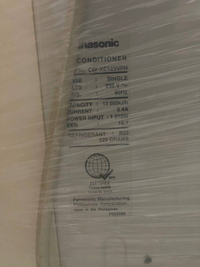 Panasonic 1.5HP Window Type Aircon with Remote and Timer (Category: Air Conditioning and Heating) located in Quezon City. Submitted by rhytan2 (Listing ID 1312465140, Image 2). Description: CW-XC125VPH Literally use only once. Can be considered brand new. No more warranty. Was placed in the entertainment room but never used. We can send video that it’s running in good condition. For serious buyers only. Price is fixed..