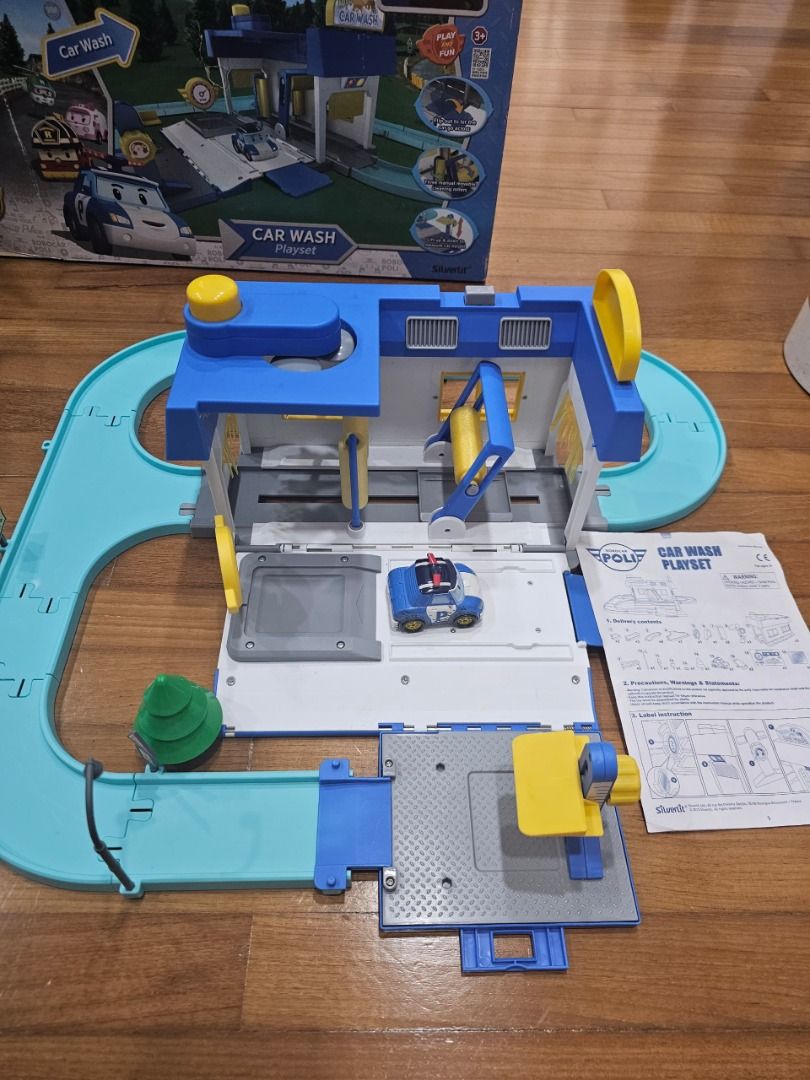 Robocar poli car wash playset new arrivals