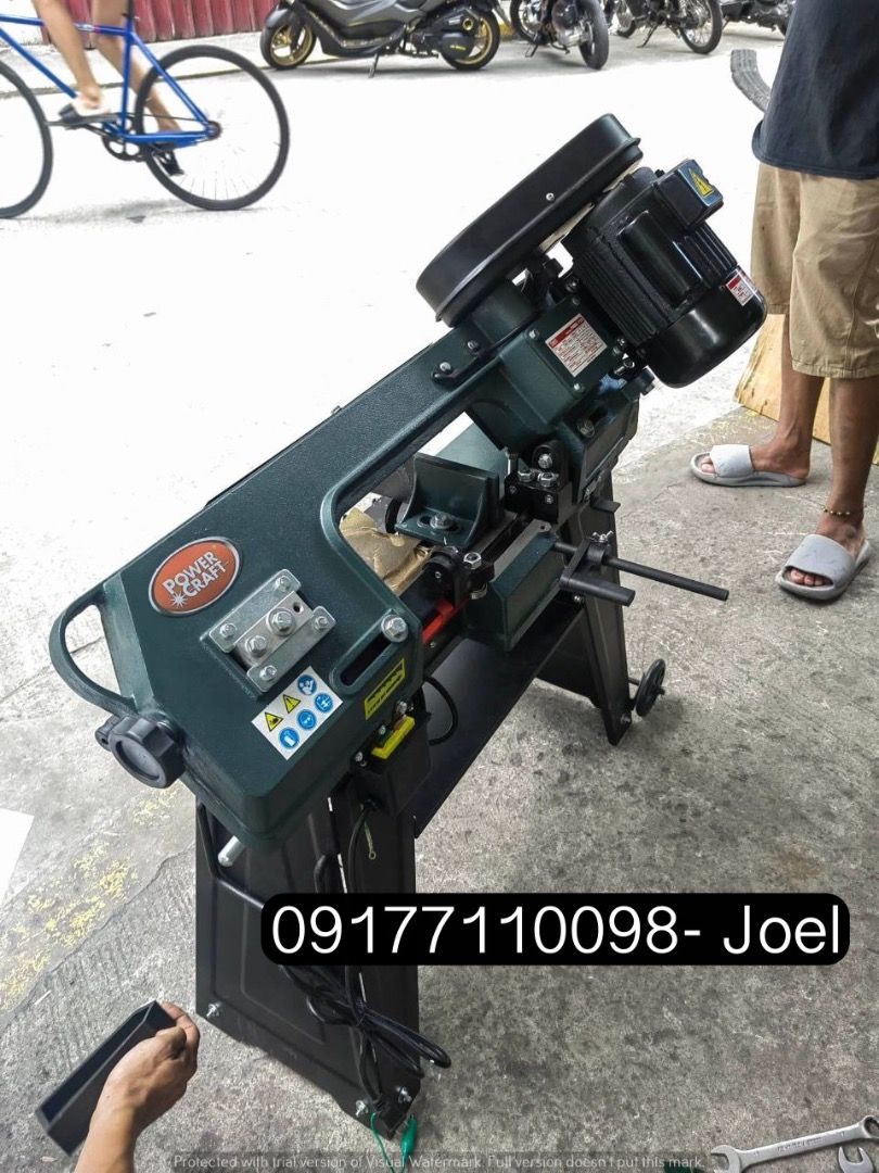 Powercraft Metal Bandsaw (Category: Construction Tools & Equipment) located in Manila. Submitted by joeyroque09 (Listing ID 1312342997, Image 2). Description: Powercraft Metal Bandsaw Code: PMBS 115 Price: 30,000/unit .