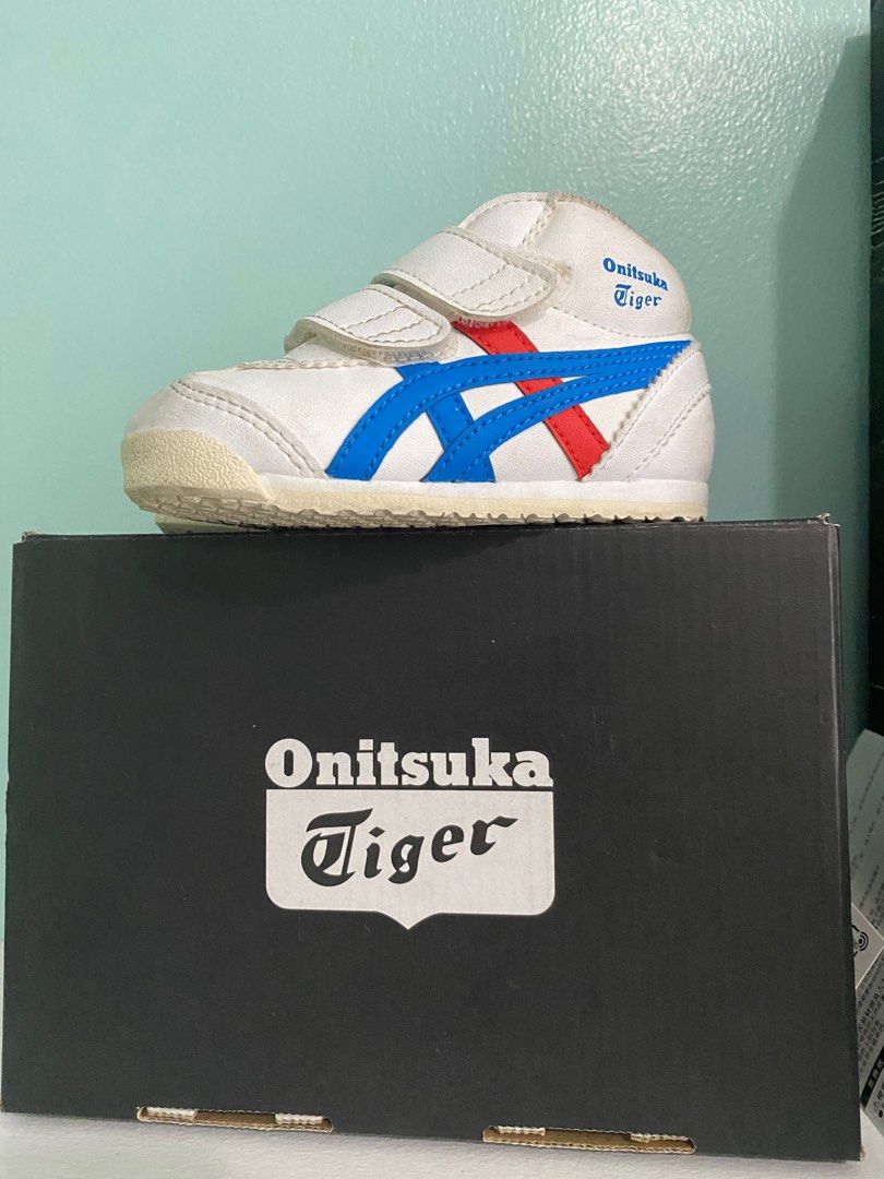Preloved Onitsuka Tiger Mexico Mid Runner for Kids Babies Kids Babies Kids Fashion on Carousell