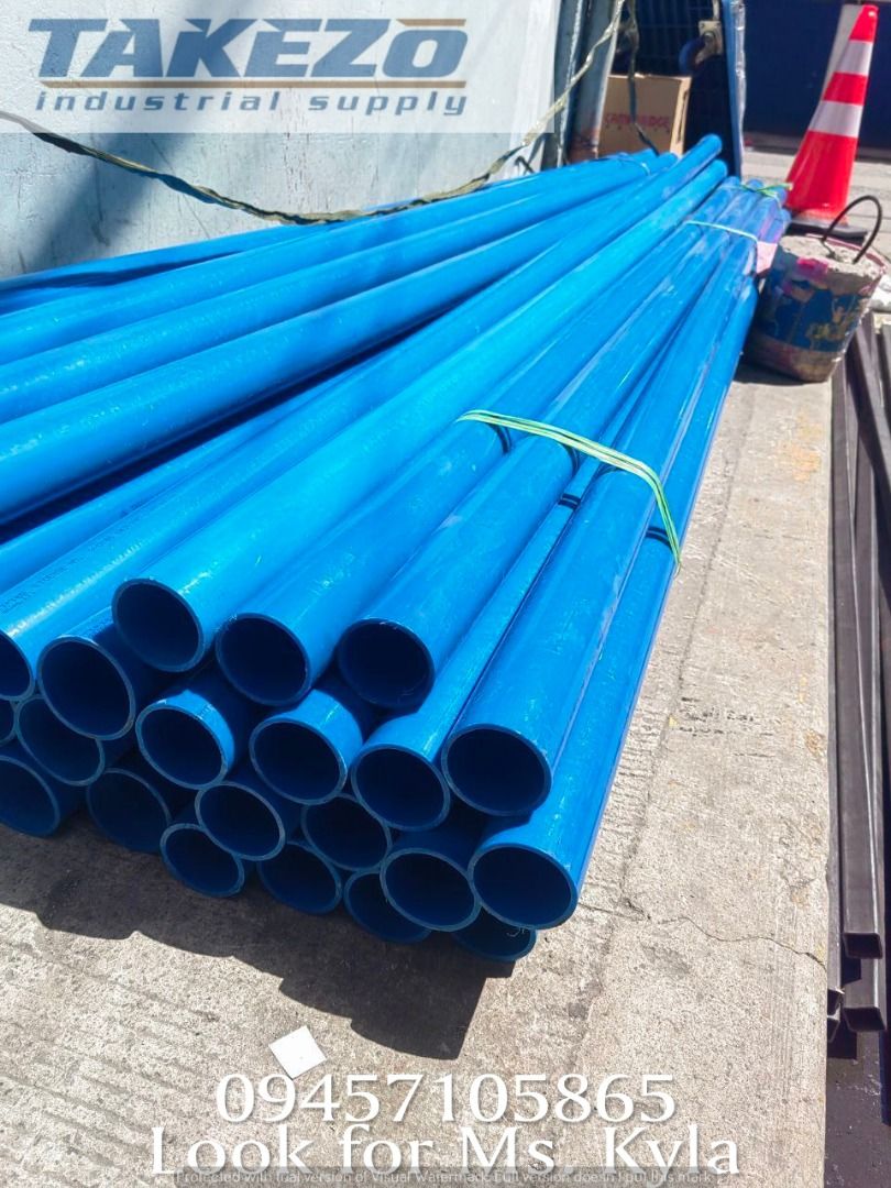 PVC Pipe Blue, Commercial & Industrial, Construction Tools & Equipment ...