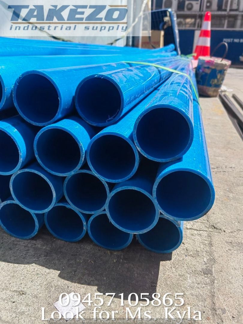 PVC Pipe Blue, Commercial & Industrial, Construction Tools & Equipment ...