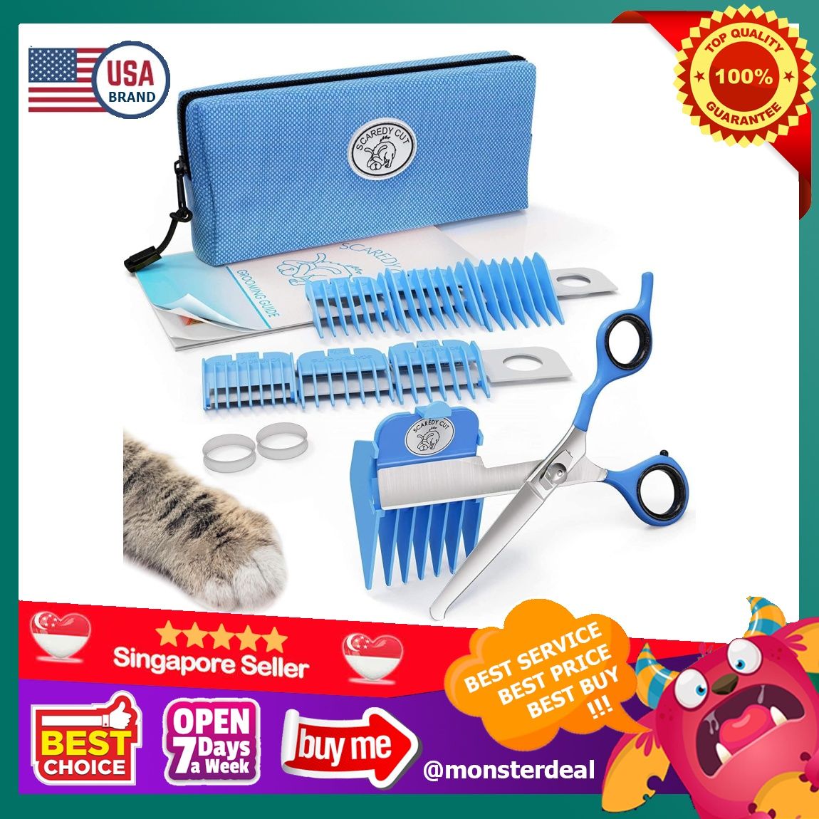 Scaredy cut silent pet clipper discount